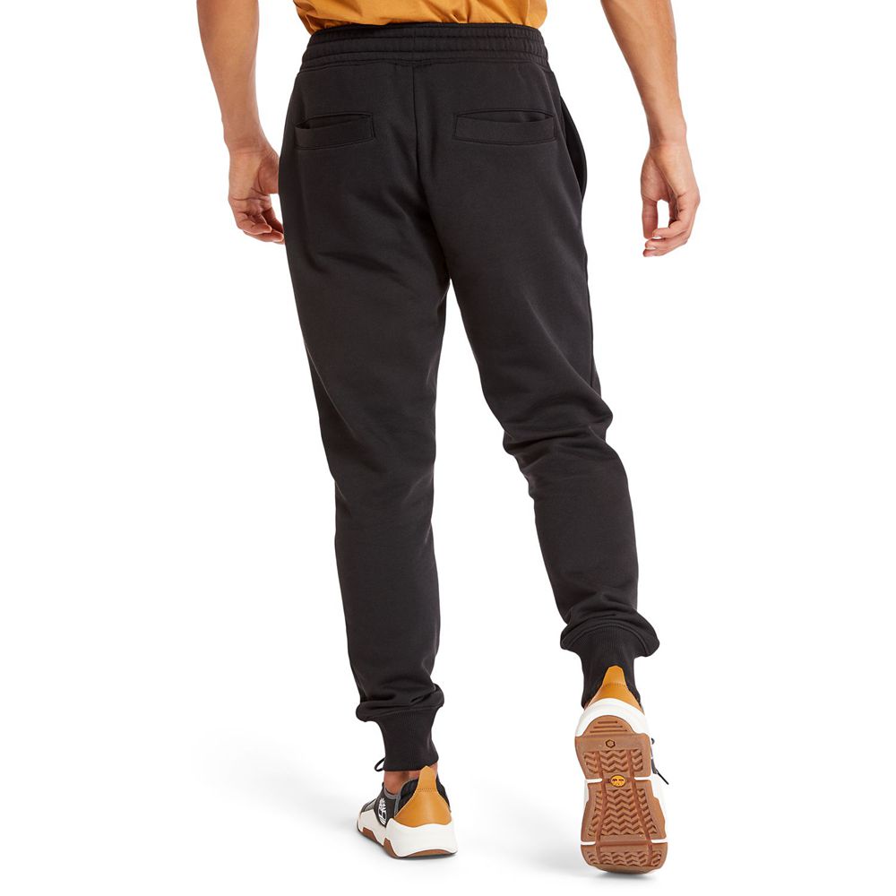 Pantaloni Timberland Barbati Negrii - Jogger Sweat - Romania - NWCAFX713